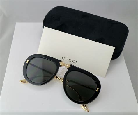 gucci pilot aviator sunglasses|Gucci foldable aviator sunglasses.